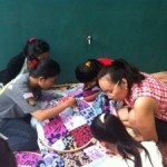 Quilt Training for Under Privilege Teenagers