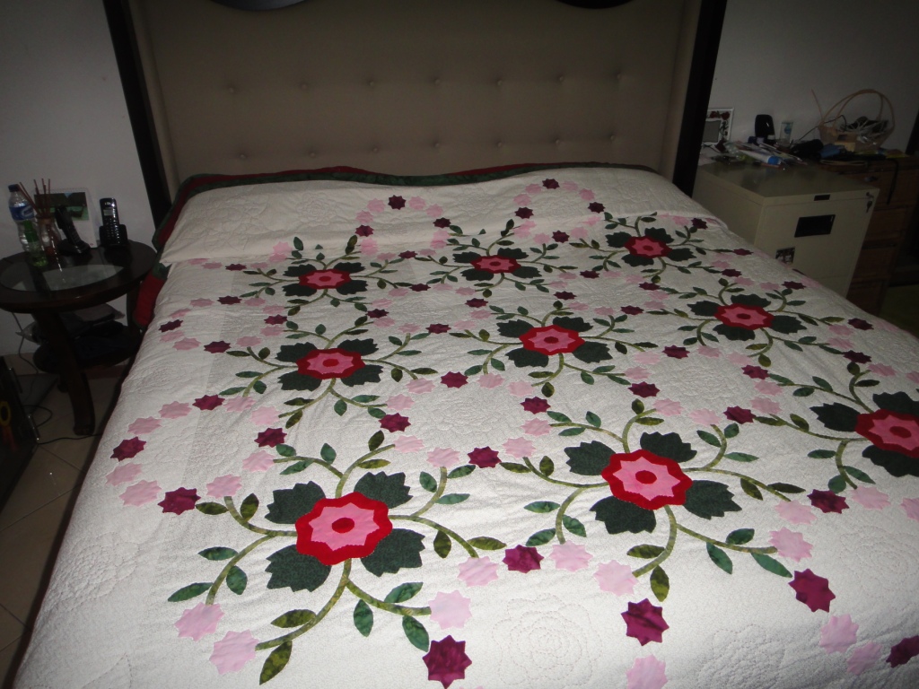 The Rose of Sharon King Size Quilt