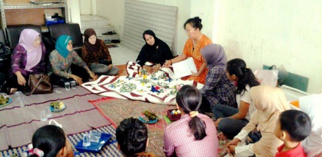 Quilting Training for Housewives in Tanah Abang, Jakarta Pusat - Woman Empowerment Program