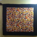 Beer Glasses Collection Quilt - a wall hanging